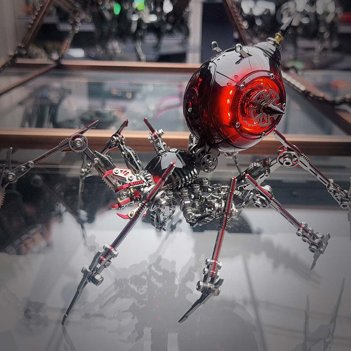 Dreadspire — Crimson Predator War Spider, Armed Edition Metal Model Kits