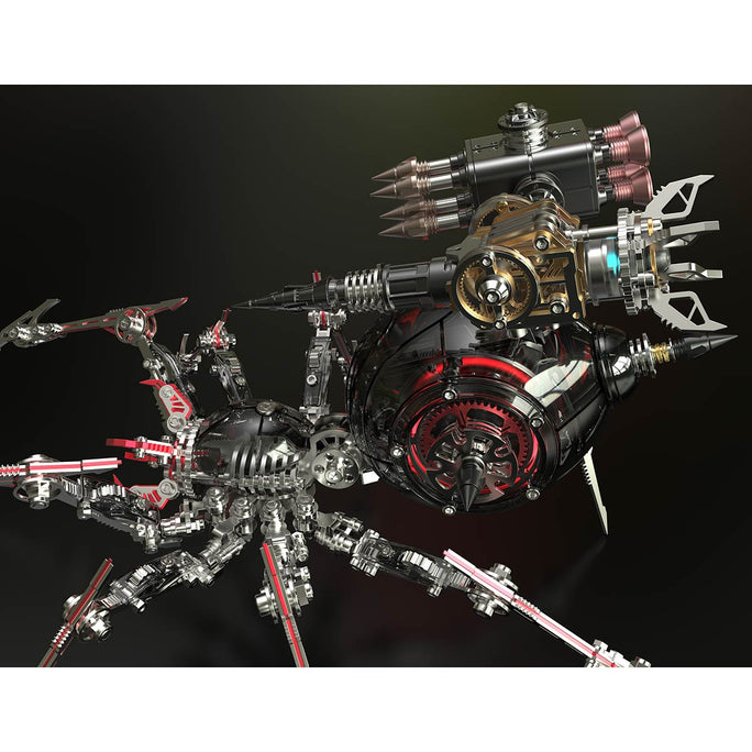 Dreadspire — Crimson Predator War Spider, Armed Edition Metal Model Kits