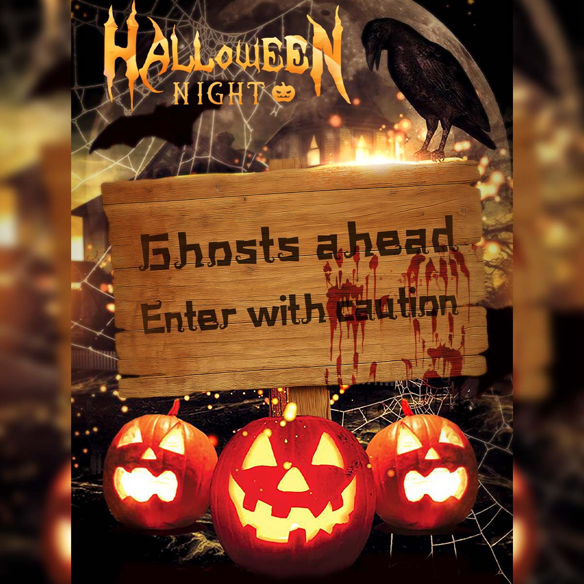 Halloween Carnival Night DIY 3D Wooden Miniature Horror Witch House Kit Spooky Gift