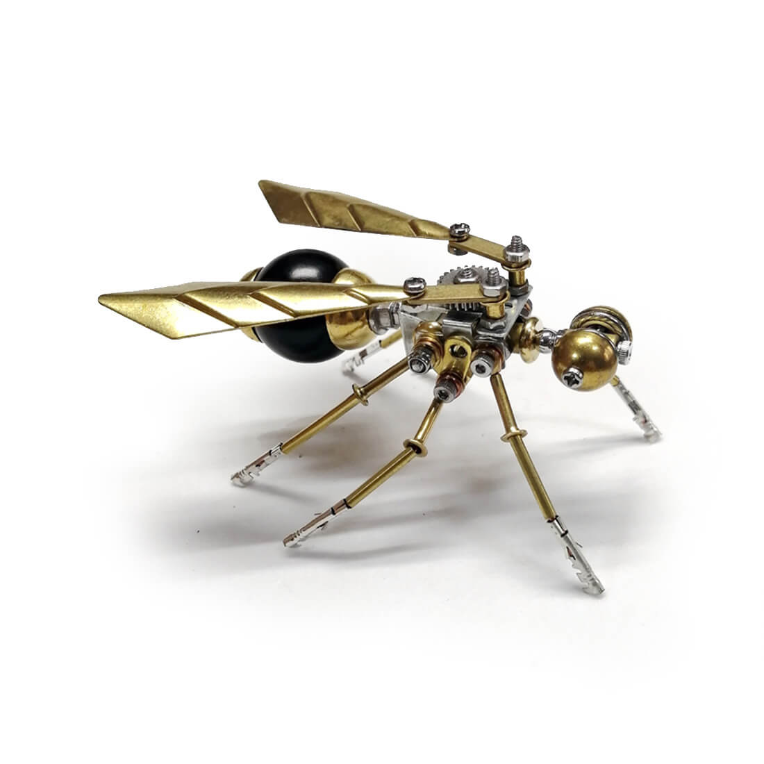 3D Metal DIY Mechanical Wasp Insects Puzzle Model Kit Assembly Jigsaw