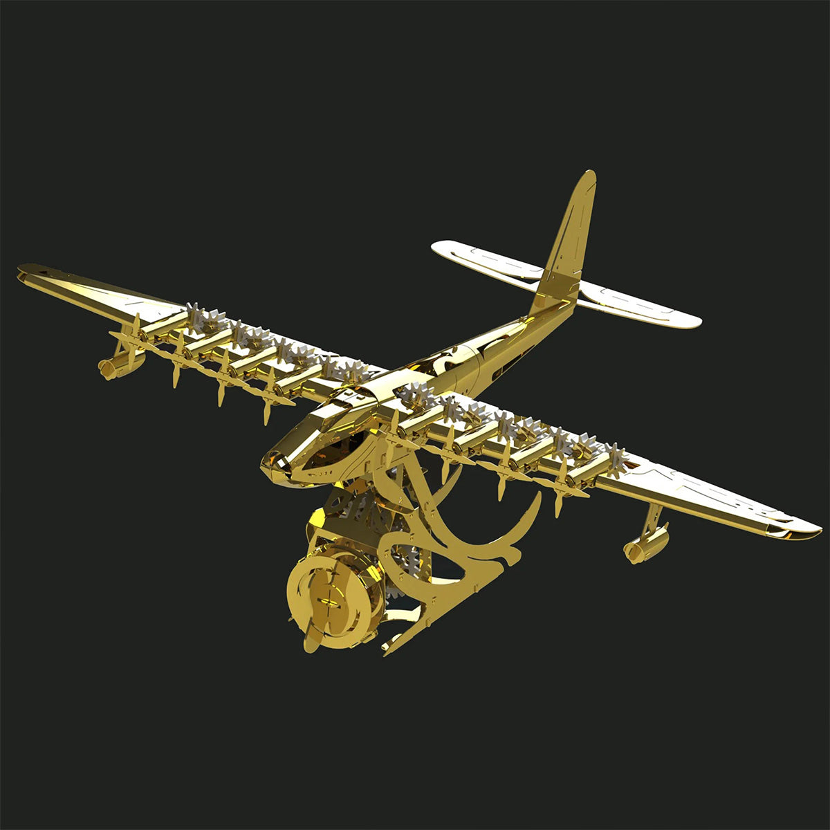 Hughes H-4 Spruce Goose 3D Metal Puzzle Strategic Airlift Flying Boat Aircraft Model Kit