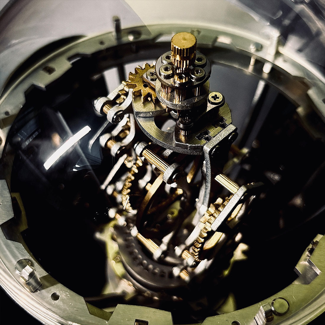 Kinetic Hot Air Balloon Tourbillon Mechanical Sculpture