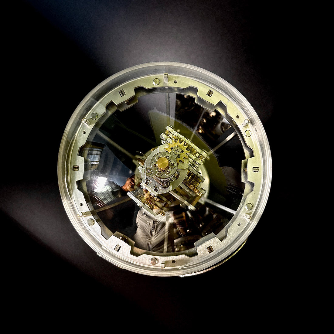 Kinetic Hot Air Balloon Tourbillon Mechanical Sculpture