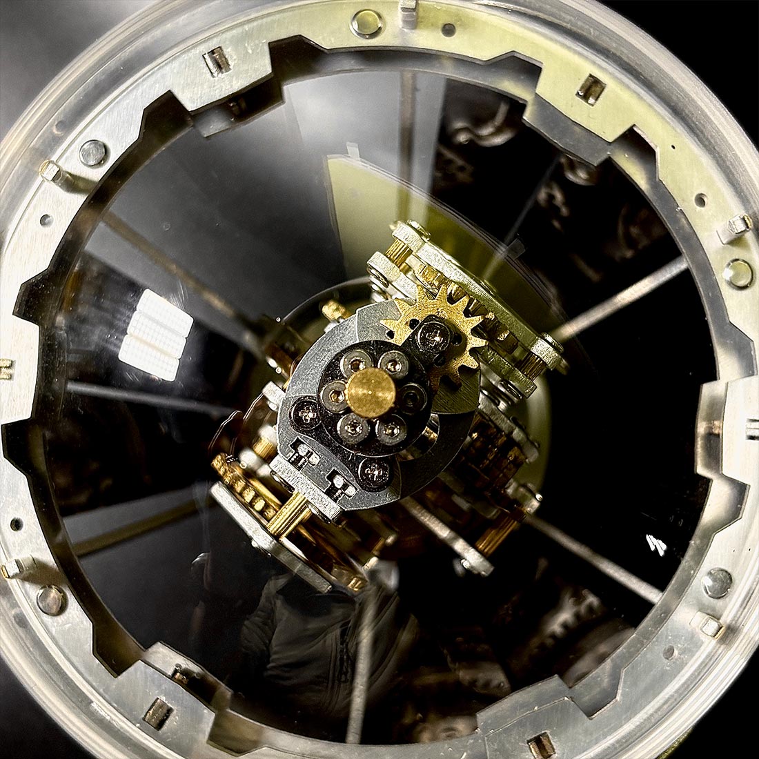 Kinetic Hot Air Balloon Tourbillon Mechanical Sculpture