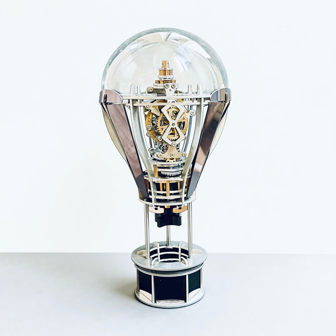 Kinetic Hot Air Balloon Tourbillon Mechanical Sculpture