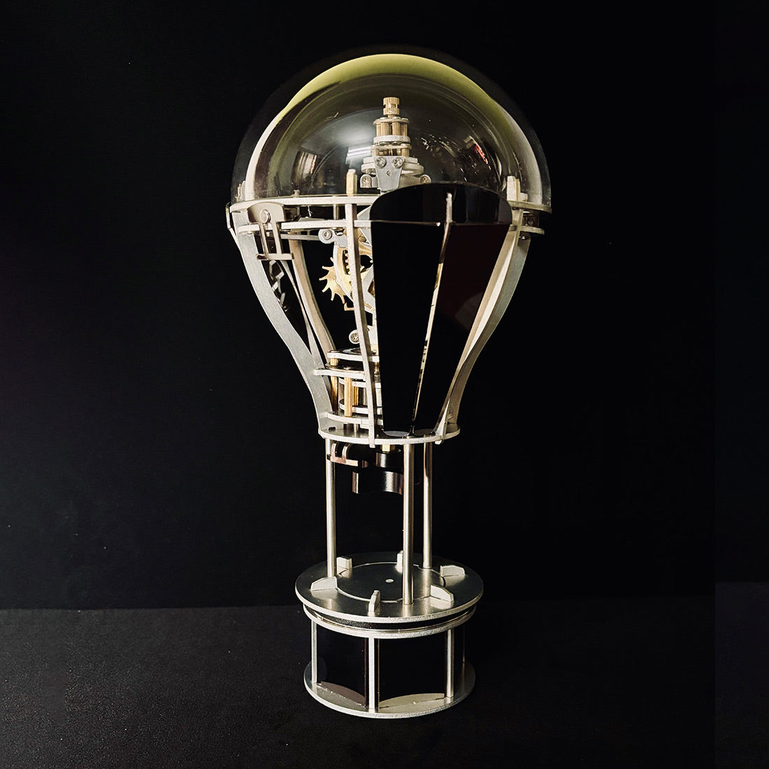 Kinetic Hot Air Balloon Tourbillon Mechanical Sculpture