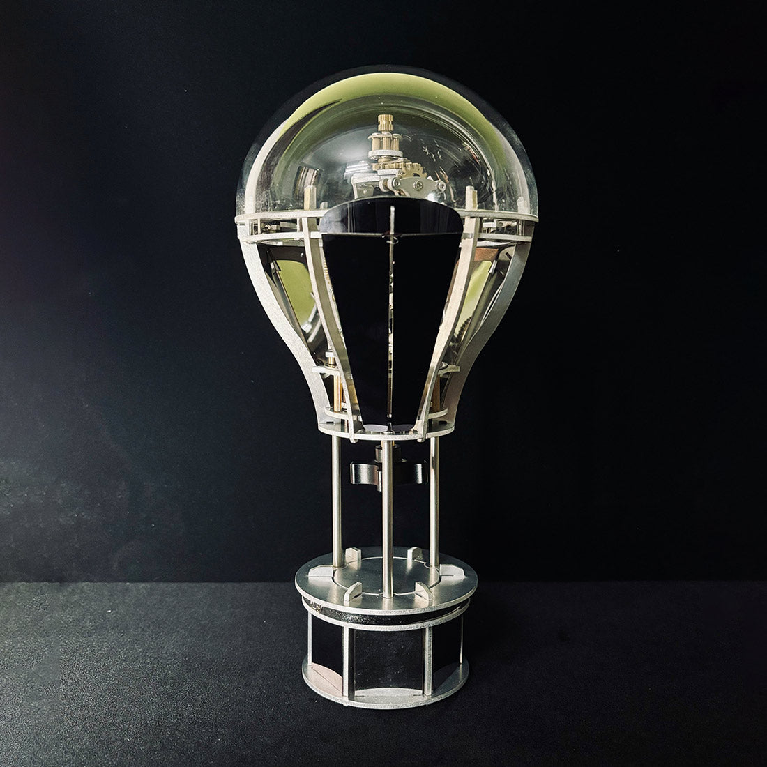 Kinetic Hot Air Balloon Tourbillon Mechanical Sculpture