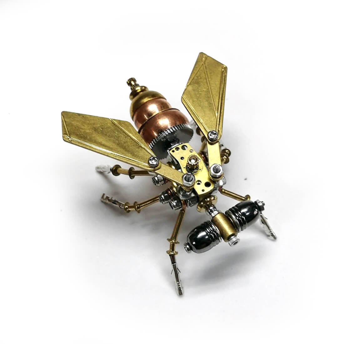 Little Fly 3D DIY Steampunk Mechanical Insect Metal Assembly Model (10