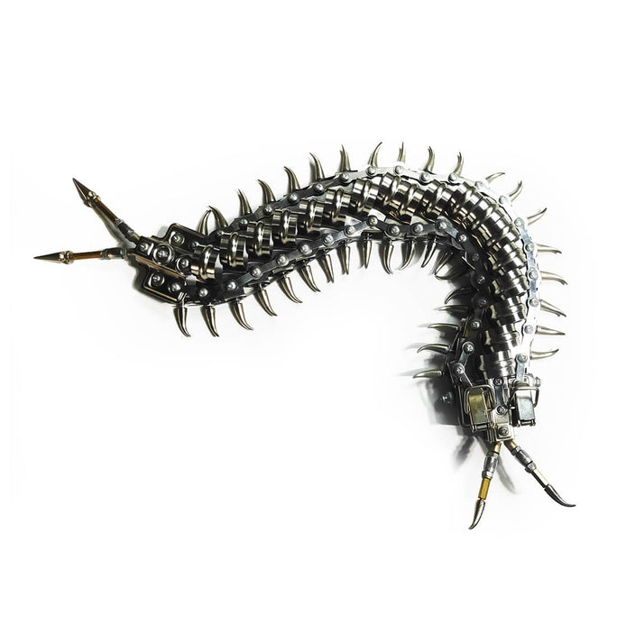 Mechanical Flying Centipede 3D Metal Model Kits Ornament