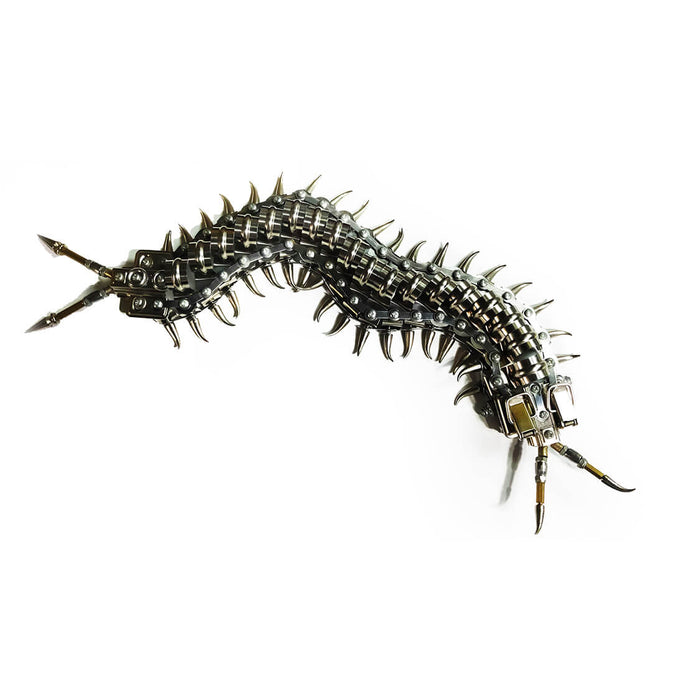 Mechanical Flying Centipede 3D Metal Model Kits Ornament