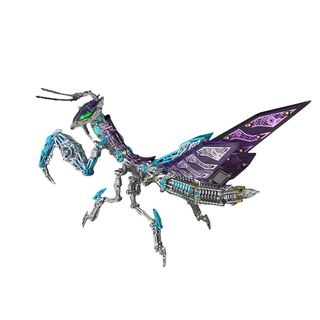 Mechanical Punk Mantis 3D Metal Model Kits DIY 1000+PCS Pre-sale