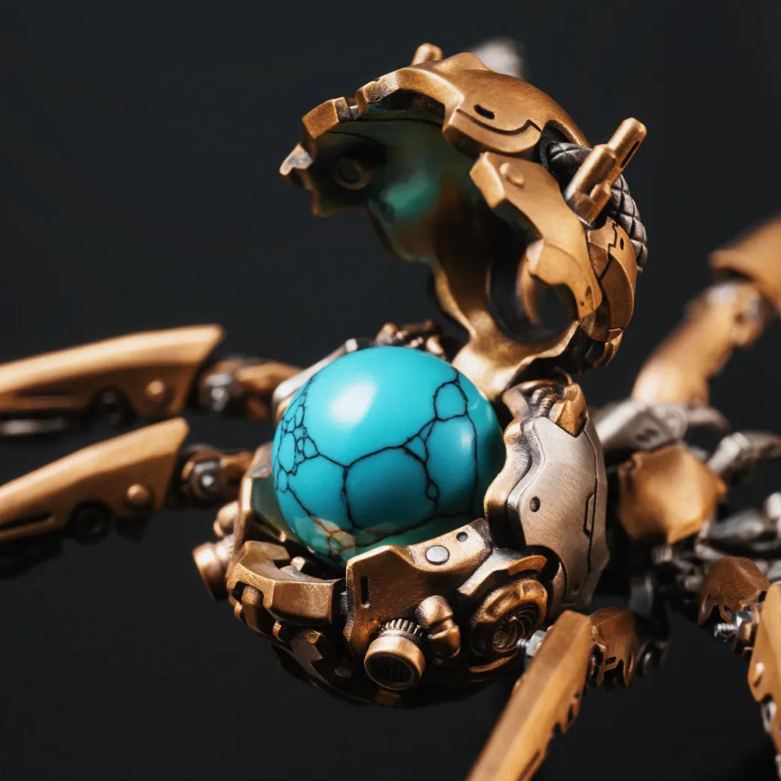 Mechanical Widow Spider Model with Movable Joints High-end Gift for Him