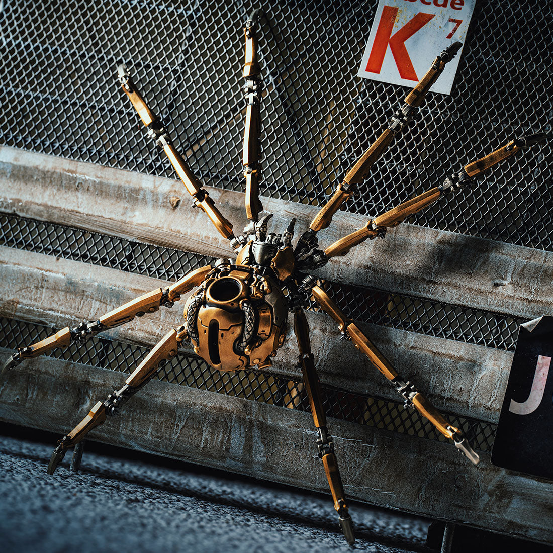 Mechanical Widow Spider Model with Movable Joints High-end Gift for Him