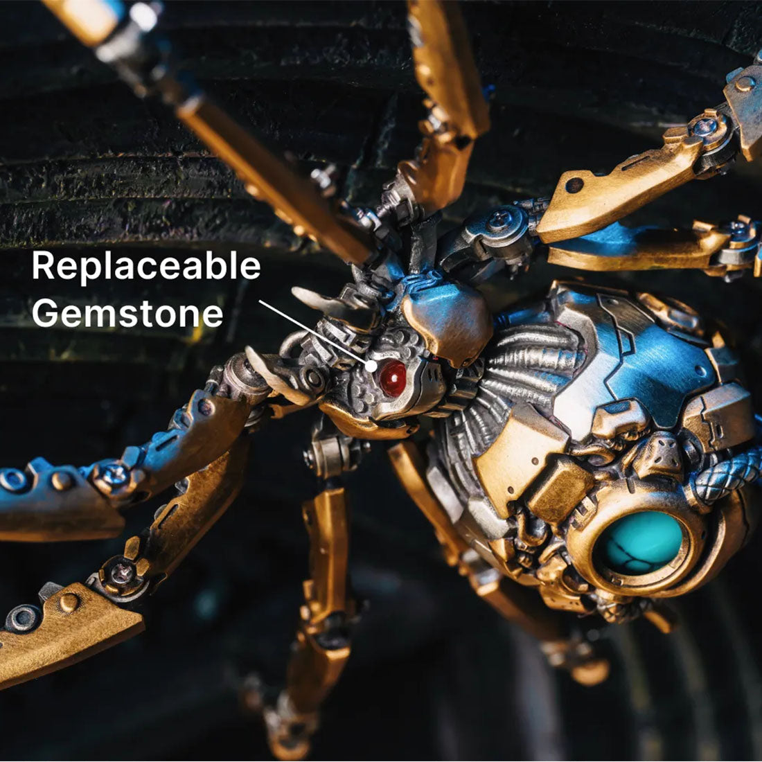 Mechanical Widow Spider Model with Movable Joints High-end Gift for Him