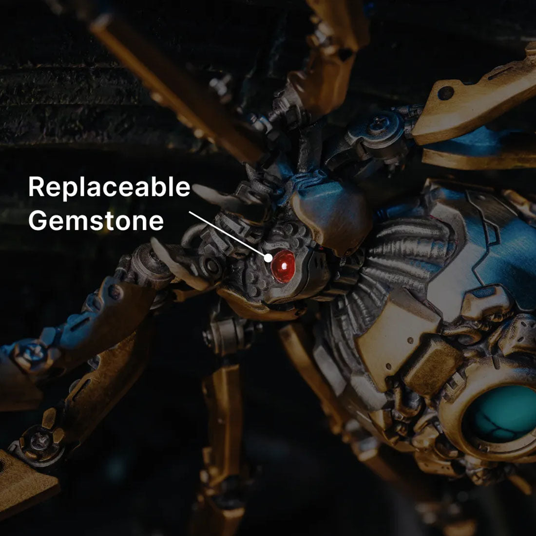 Mechanical Widow Spider Model with Movable Joints High-end Gift for Him