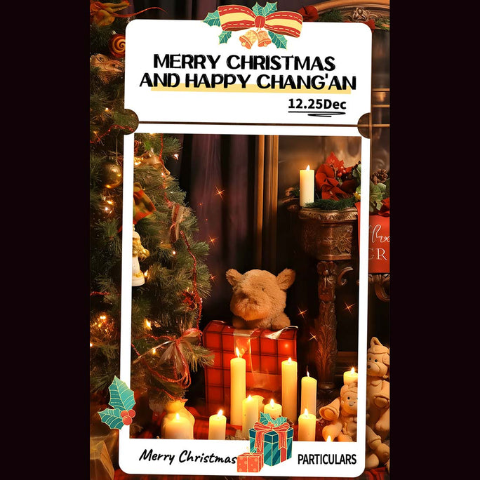 Merry Christmas Snowy Night Book Nook Kits 2024