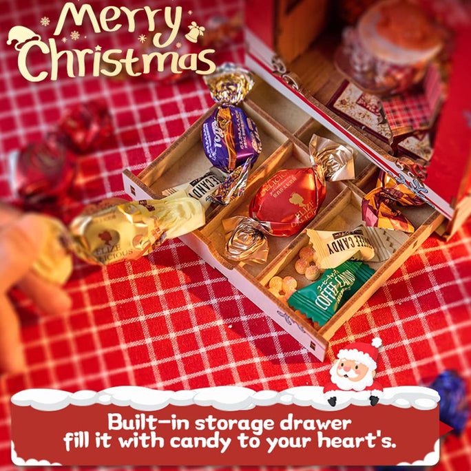 Merry Christmas Snowy Night Book Nook Kits 2024