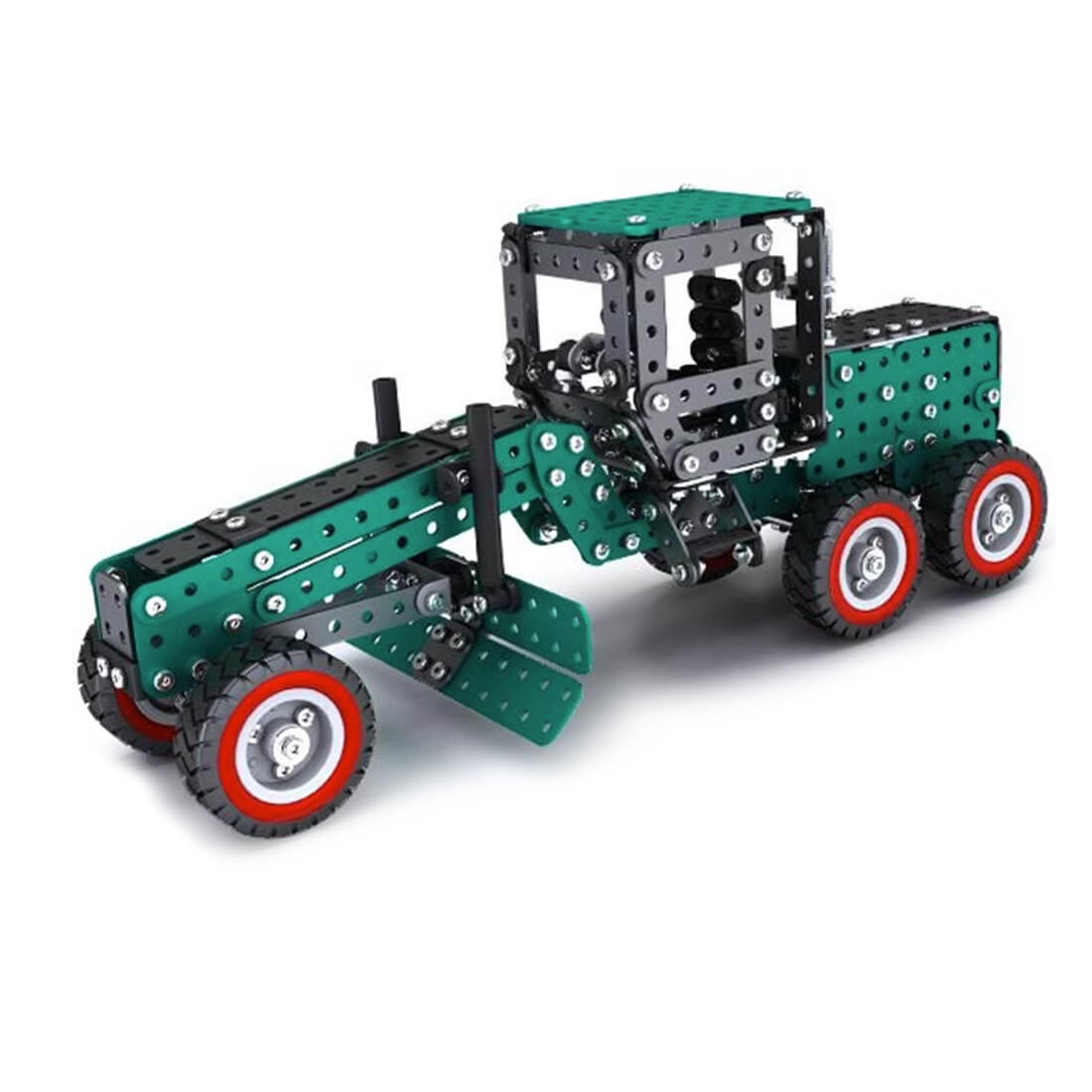 Metal Assembly Farm Grading Machine Model 3D DIY Agricultural Vehicle Assembly Model Creative Ornaments (680+PCS)