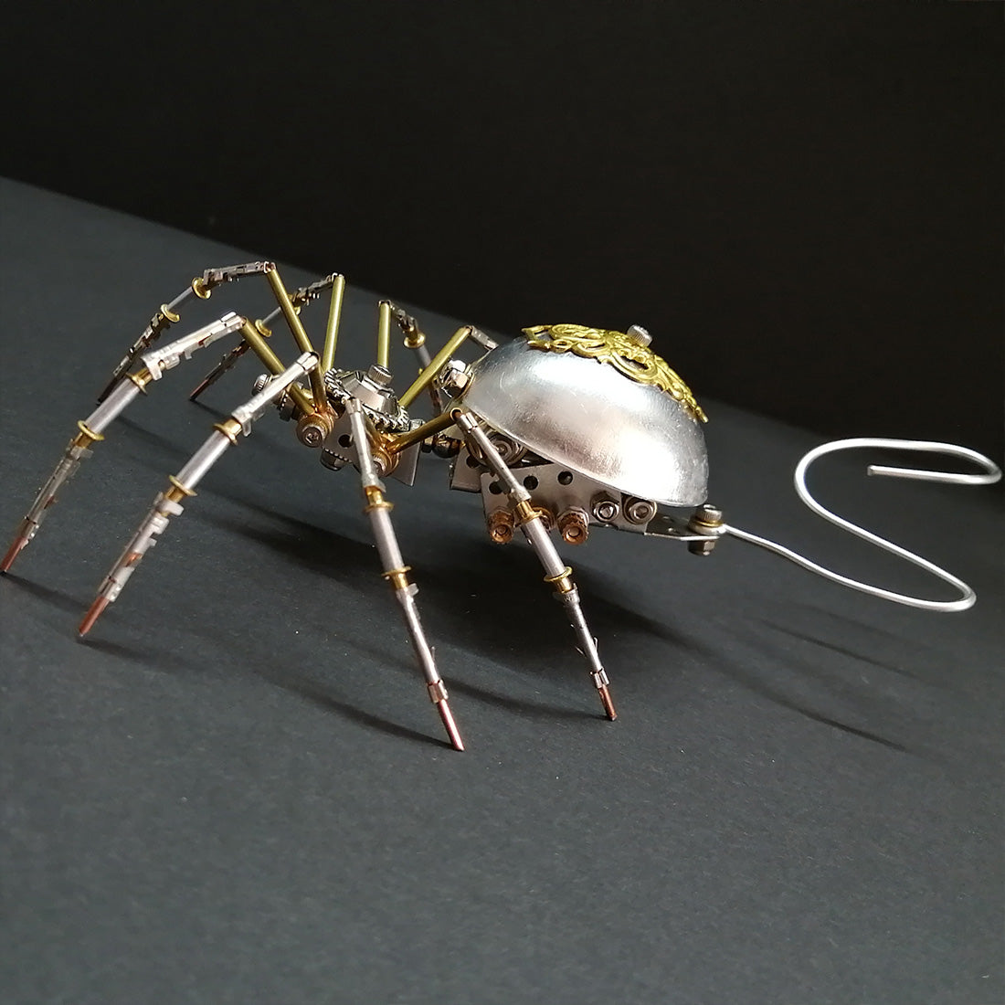 Mother Spider 3D Metal Model Building Kits Steampunk Insect