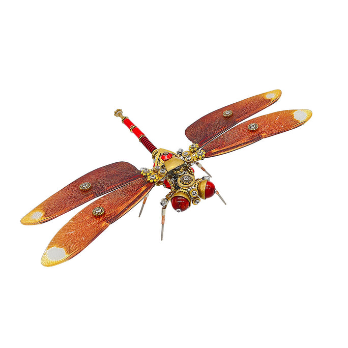 Random 3pcs/set Steampunk Dragonfly Mosquito Butterfly Mystery Box 3D Insect DIY Model Kits
