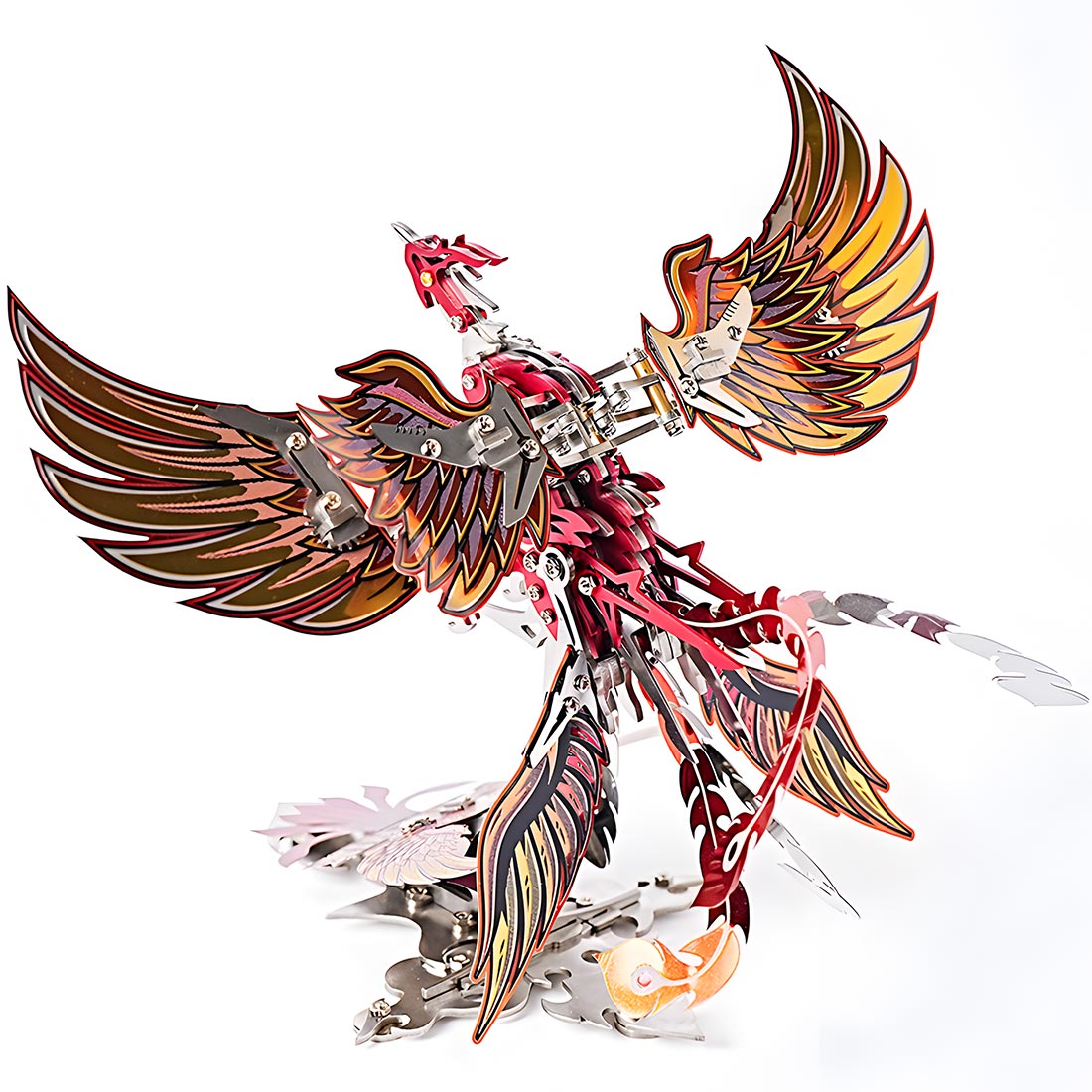 Rise of the Phoenix Born of Fire 3D Metal Mechanical Kinetic Phoenix Model Kits