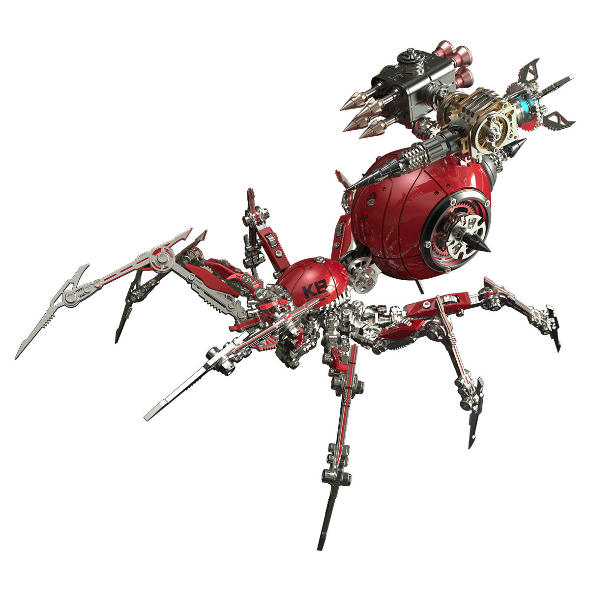 gear spider Scarlet Gearling KB War Spider – Armed Edition with Weapon Loadout