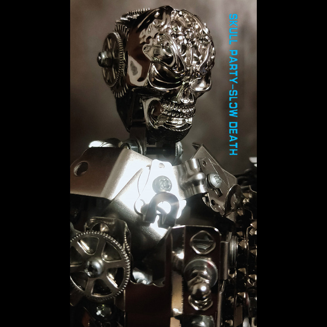 Skeleton Order – The Industrial Revenant 3D DIY Metal Mech Skeleton Model Kit (1250 PCS)