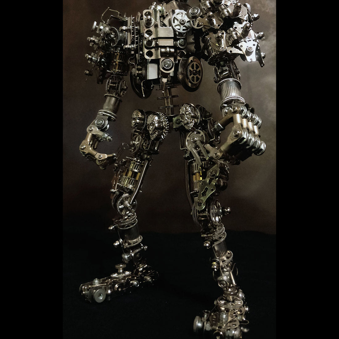Skeleton Order – The Industrial Revenant 3D DIY Metal Mech Skeleton Model Kit (1250 PCS)