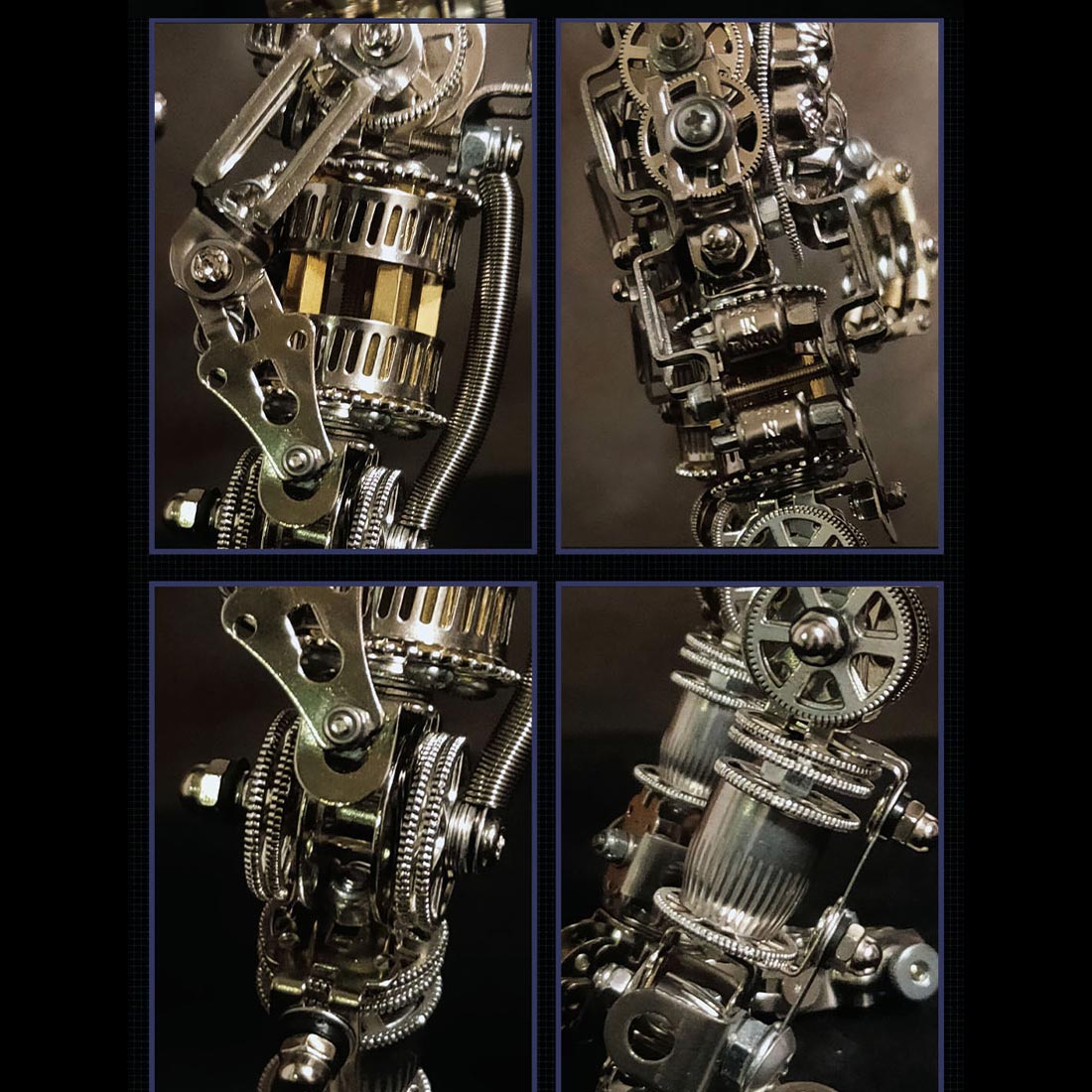 Skeleton Order – The Industrial Revenant 3D DIY Metal Mech Skeleton Model Kit (1250 PCS)