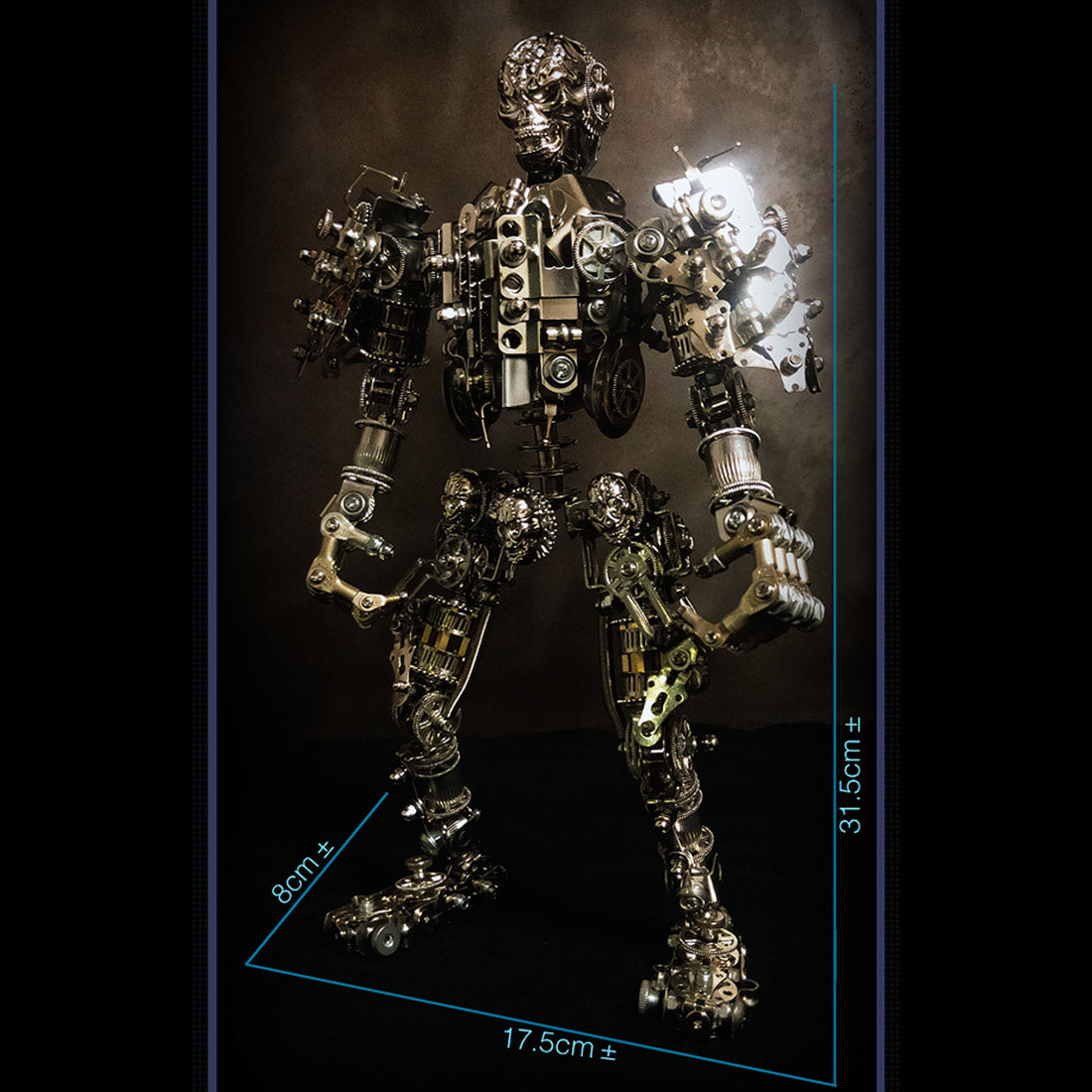 Skeleton Order – The Industrial Revenant 3D DIY Metal Mech Skeleton Model Kit (1250 PCS)