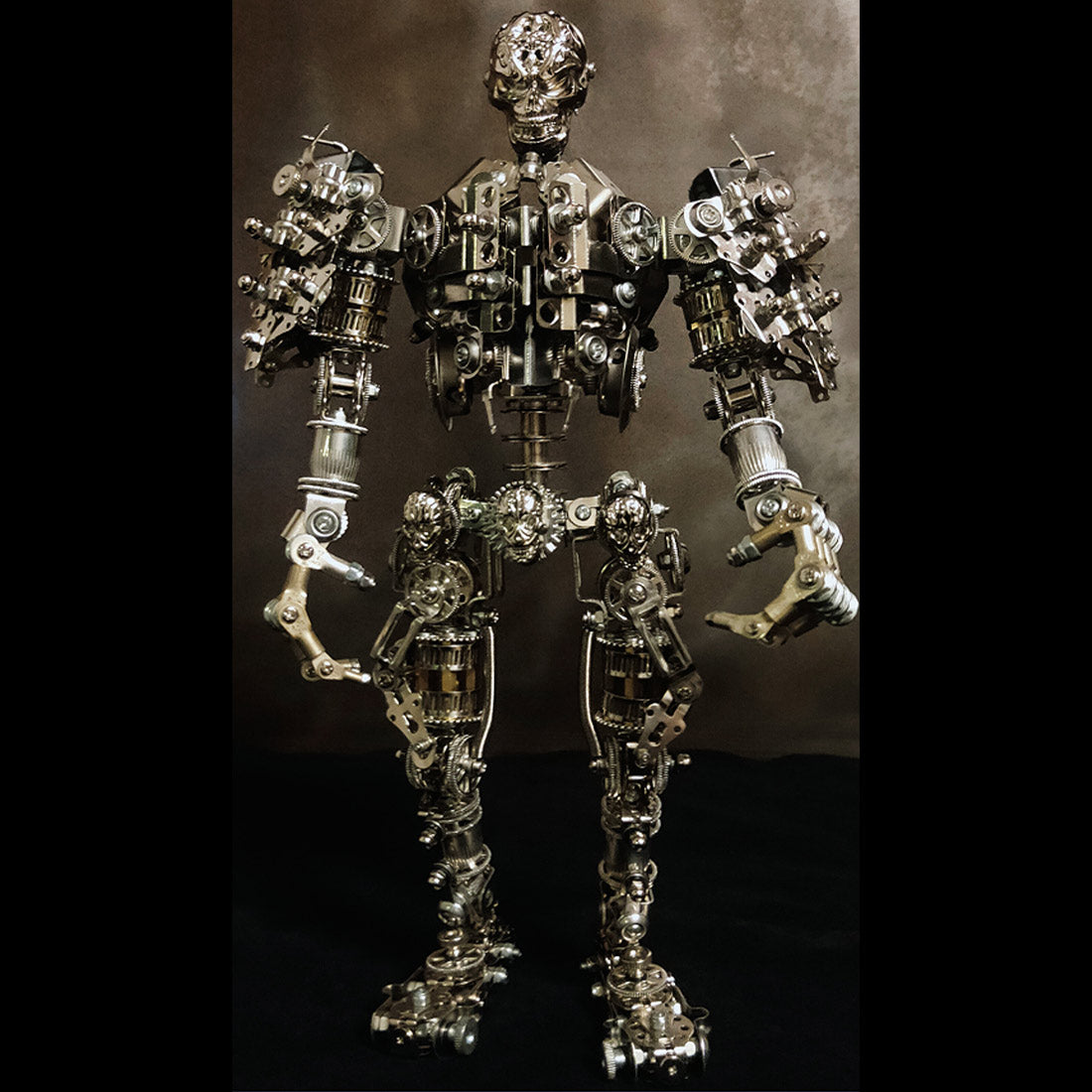 Skeleton Order – The Industrial Revenant 3D DIY Metal Mech Skeleton Model Kit (1250 PCS)