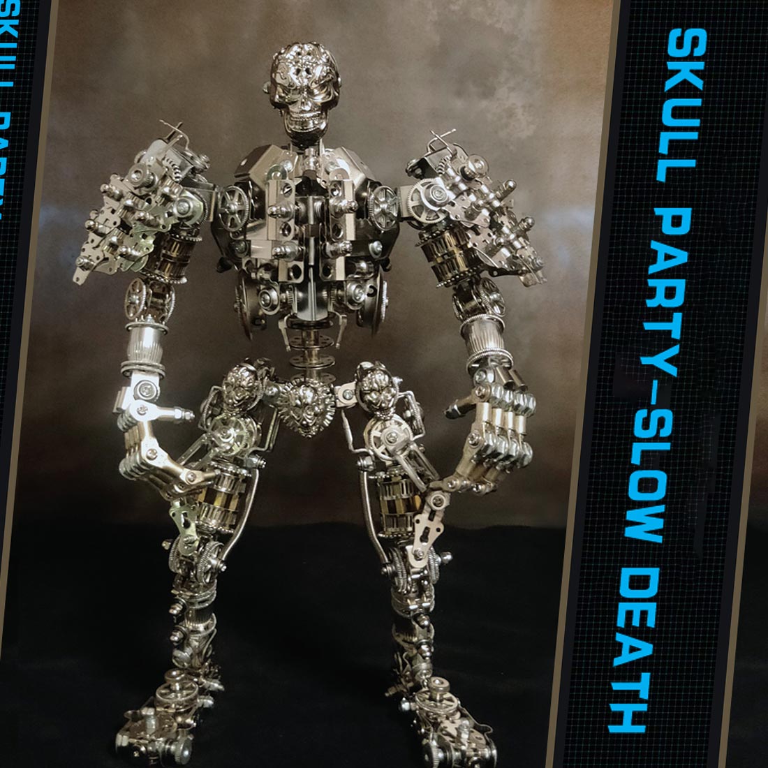 Skeleton Order – The Industrial Revenant 3D DIY Metal Mech Skeleton Model Kit (1250 PCS)