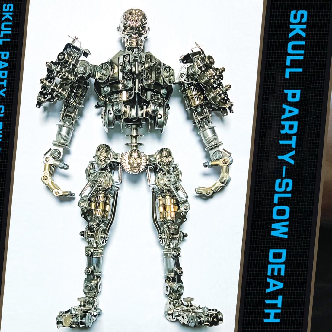Skeleton Order – The Industrial Revenant 3D DIY Metal Mech Skeleton Model Kit (1250 PCS)