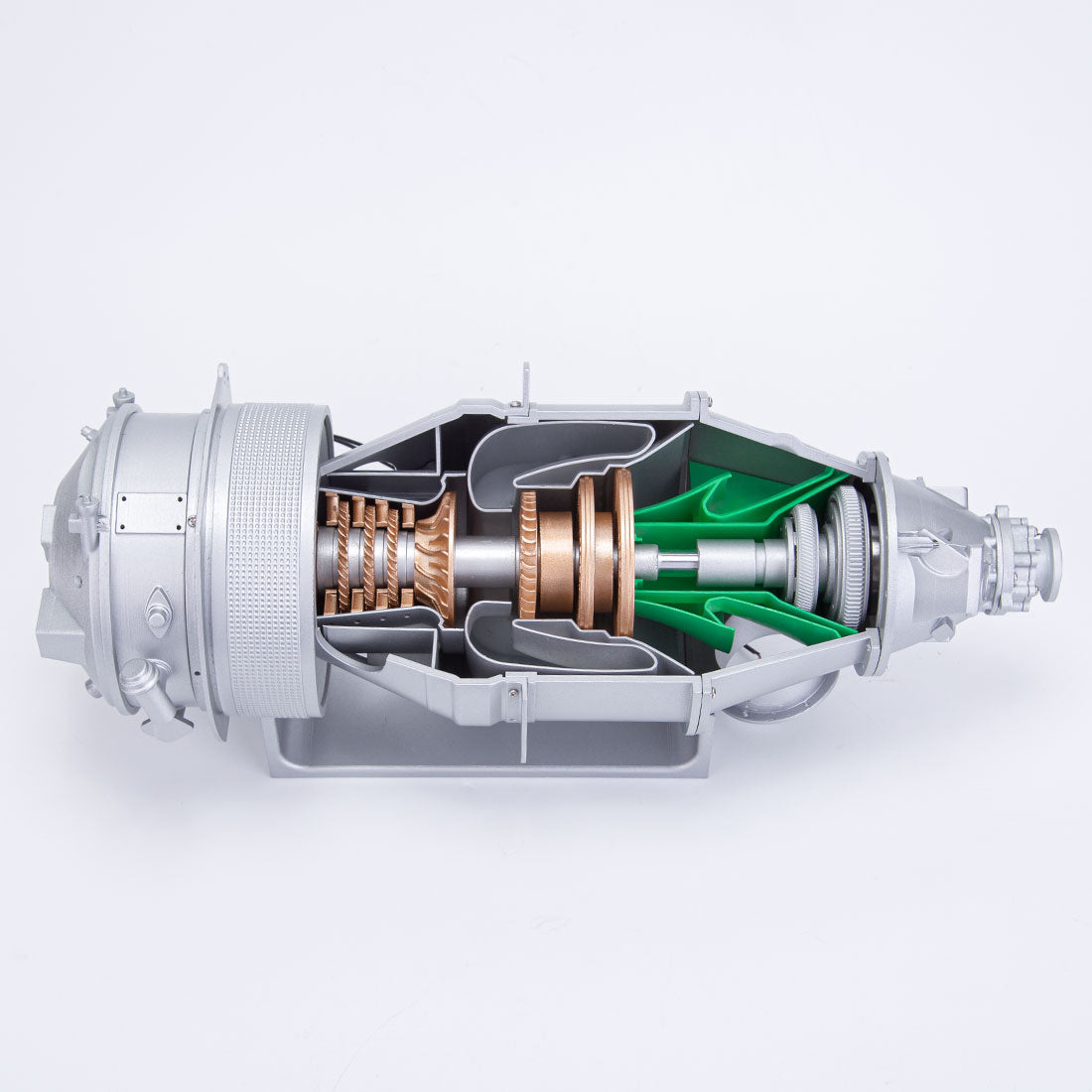 Turboprop Engine SKYMECHMAN PT6A Turboprop Engine Model Kit that Works - Build Your Own