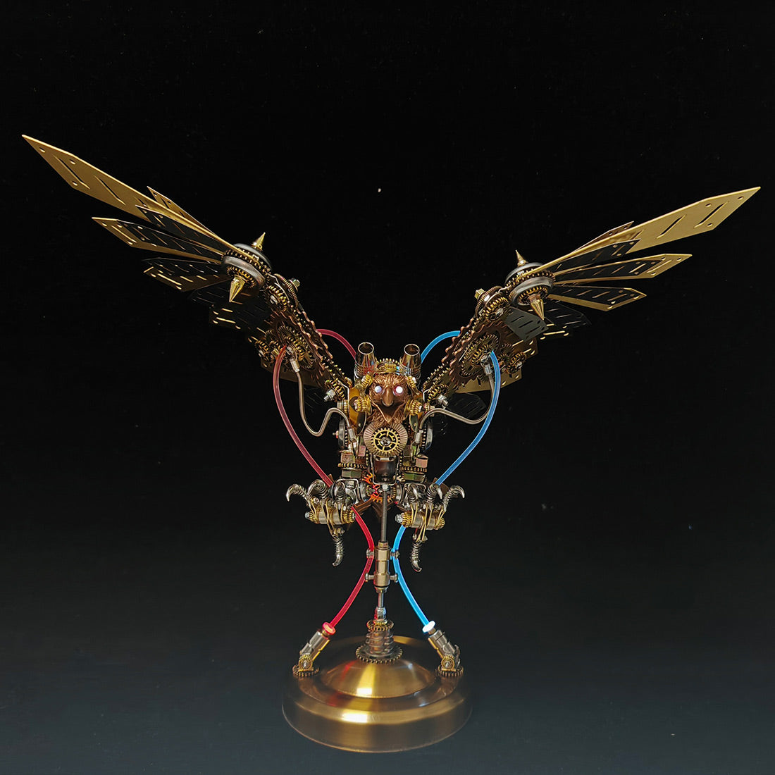 Steampunk DIY 3D Metal Eagle Model Kits Difficult Puzzle 650PCS