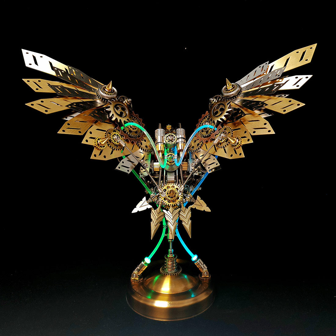 Steampunk DIY 3D Metal Eagle Model Kits Difficult Puzzle 650PCS