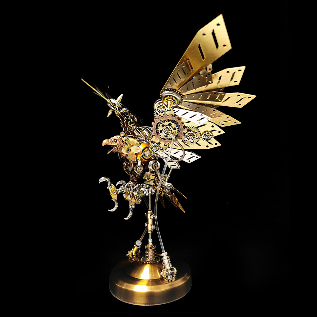 Steampunk DIY 3D Metal Eagle Model Kits Difficult Puzzle 650PCS