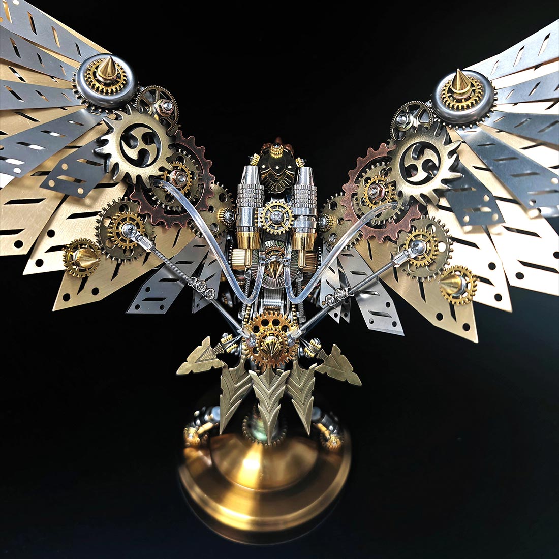 Steampunk DIY 3D Metal Eagle Model Kits Difficult Puzzle 650PCS