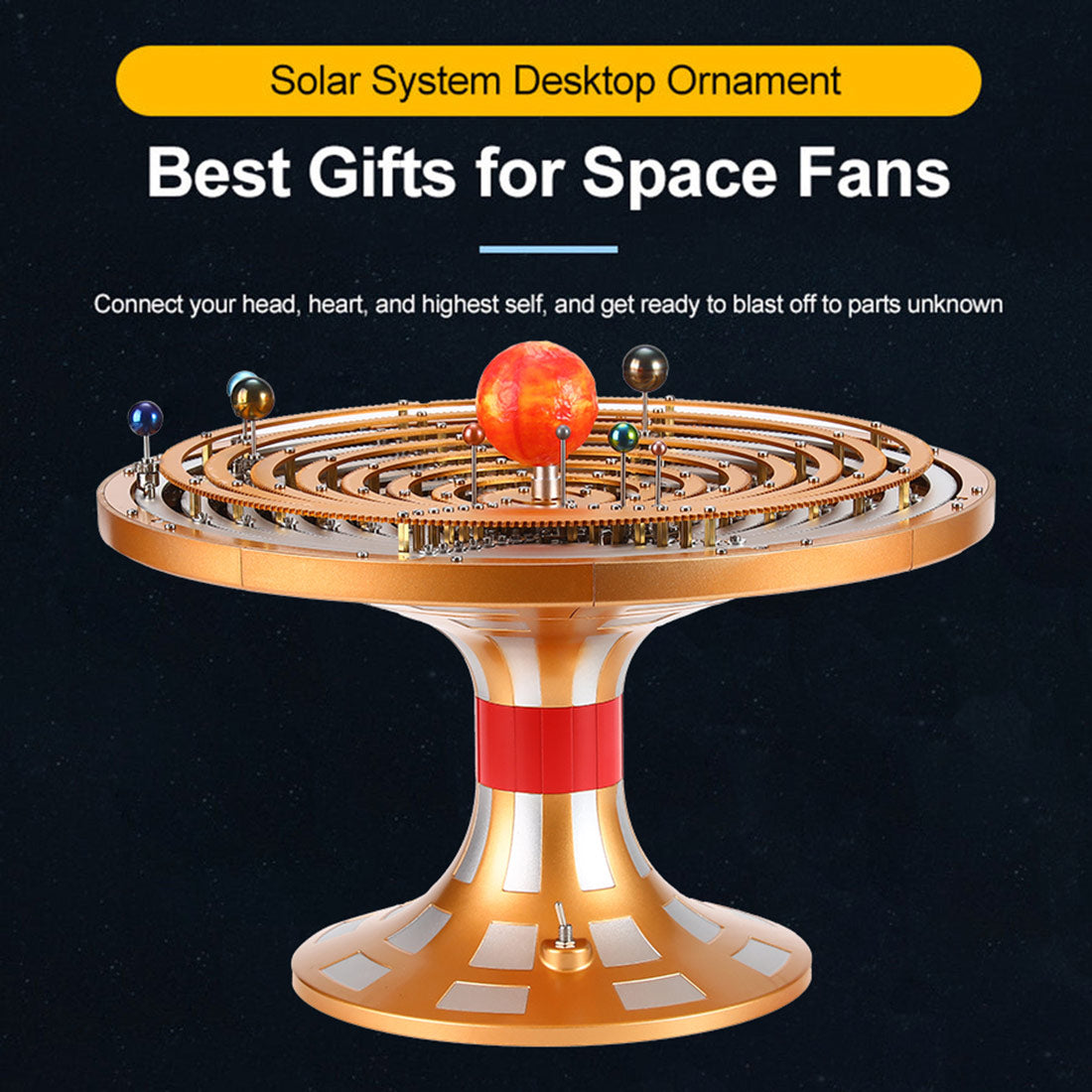 Teching DIY Your 8 Planets Solar System Orrery Planetarium Build with Motor