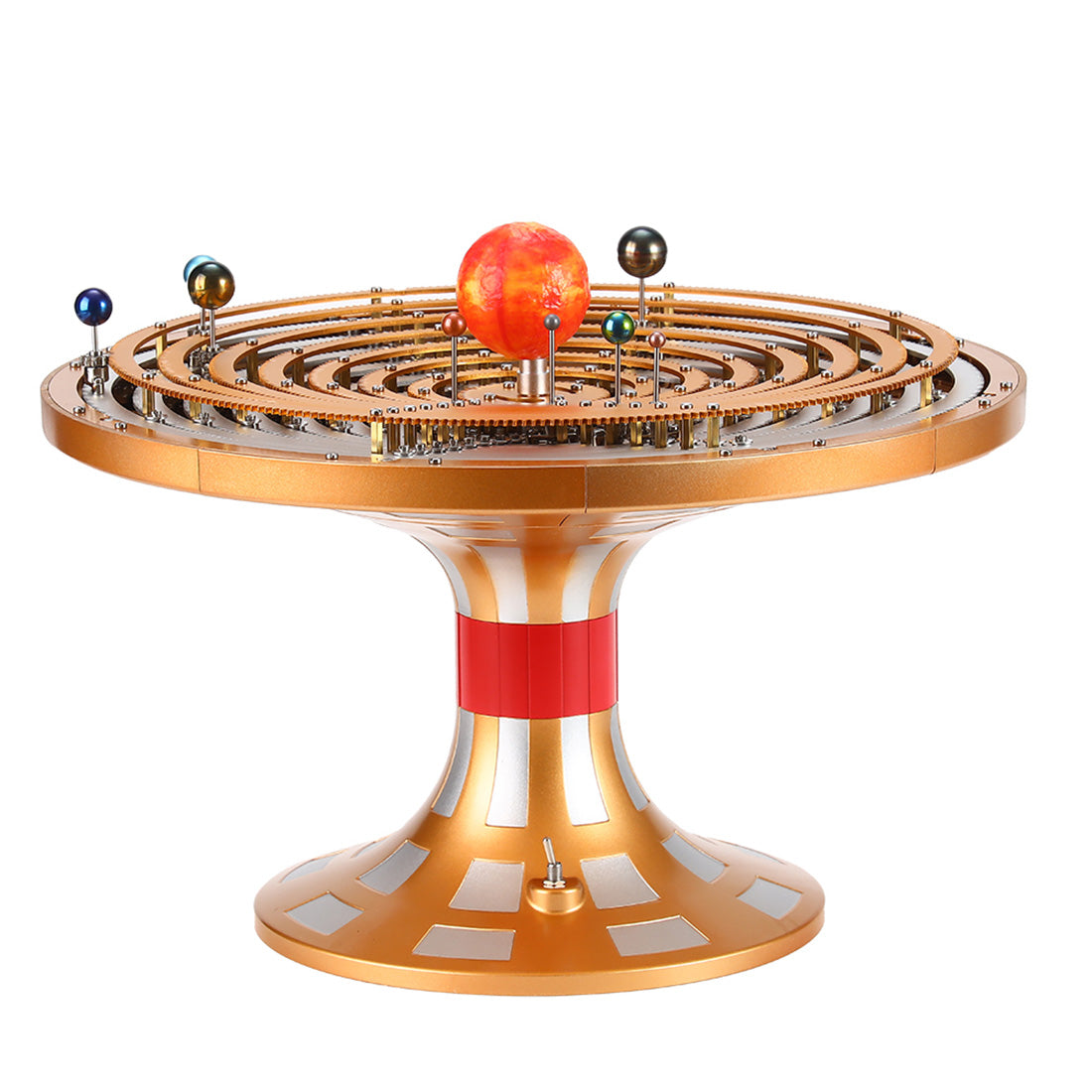 Teching DIY Your 8 Planets Solar System Orrery Planetarium Build with Motor
