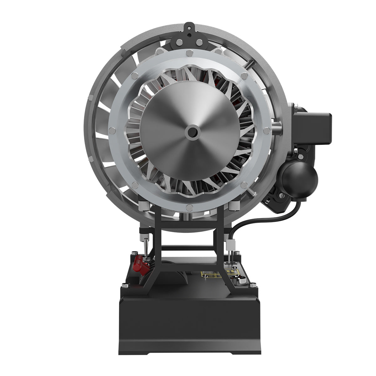 TECHING DM121 DIY Cutaway Dual Spool Turbofan Engine Model Kit 1/12 Scale High Bypass Metal Jet Engine Model