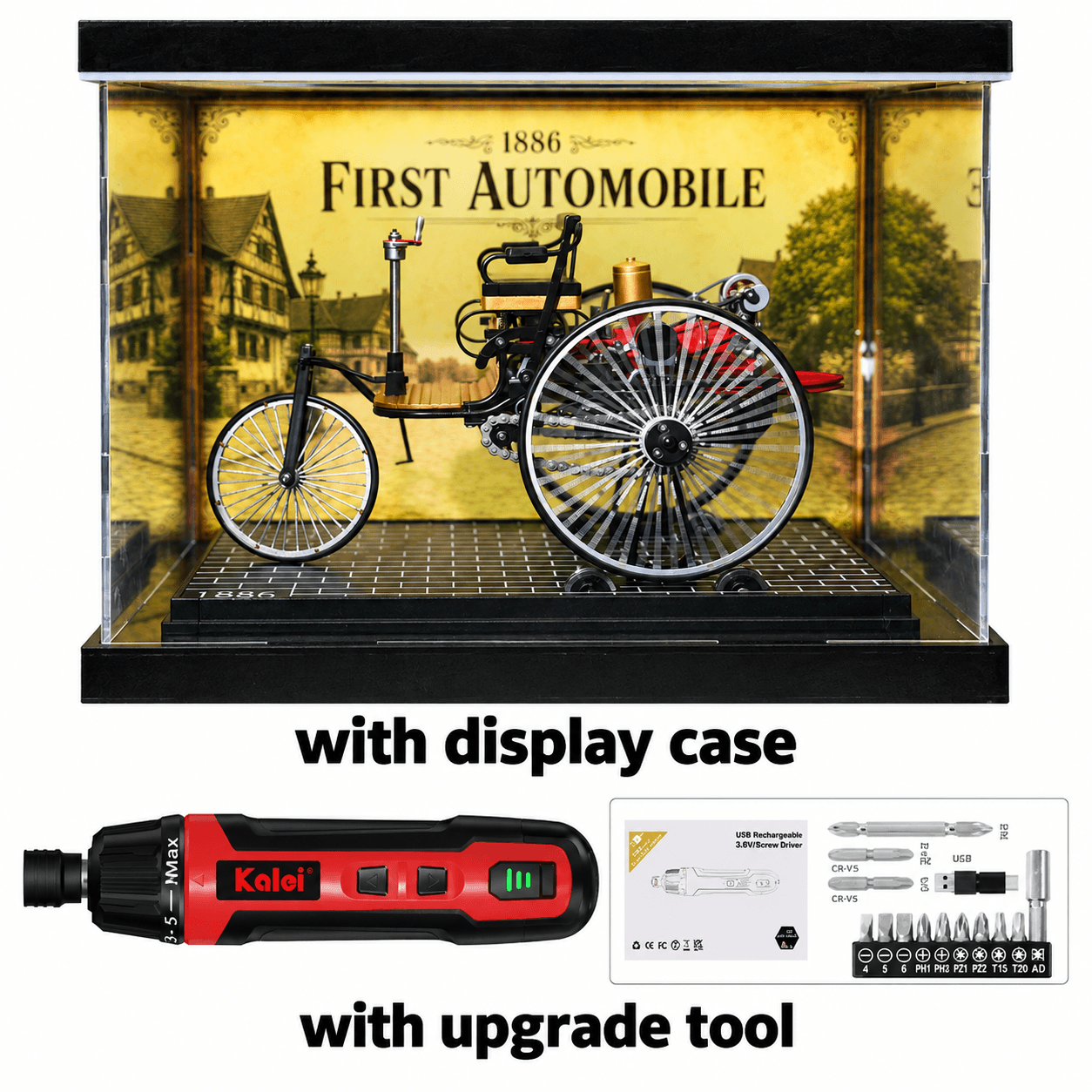 Teching DM229 World First Car Scale Model Car DIY Kits