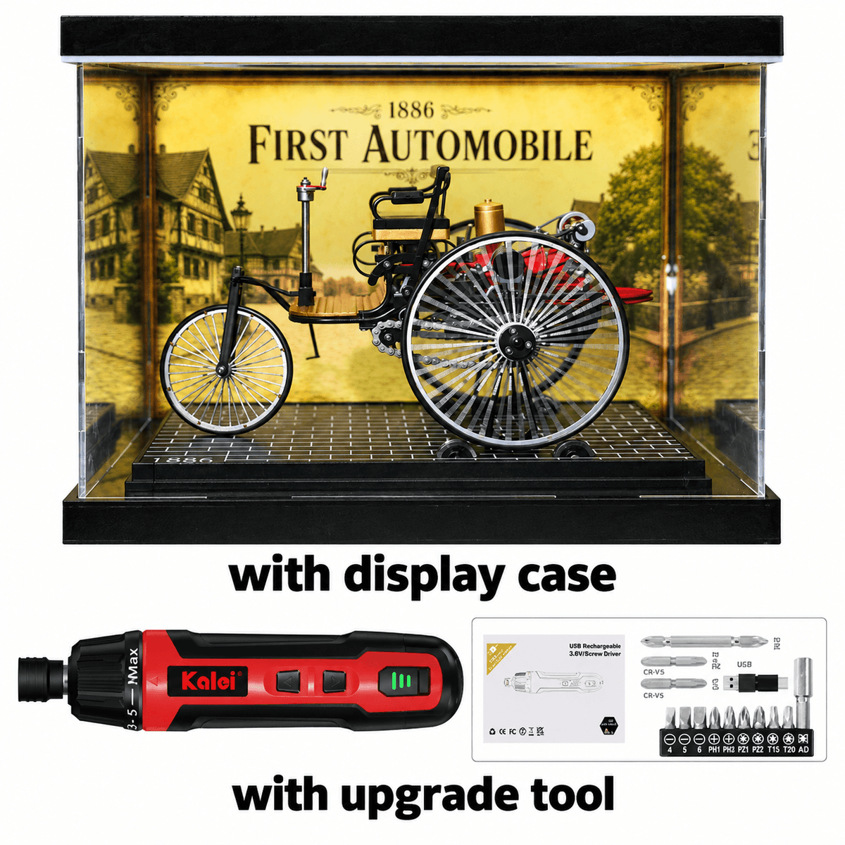 Teching DM229 World First Car Scale Model Car DIY Kits