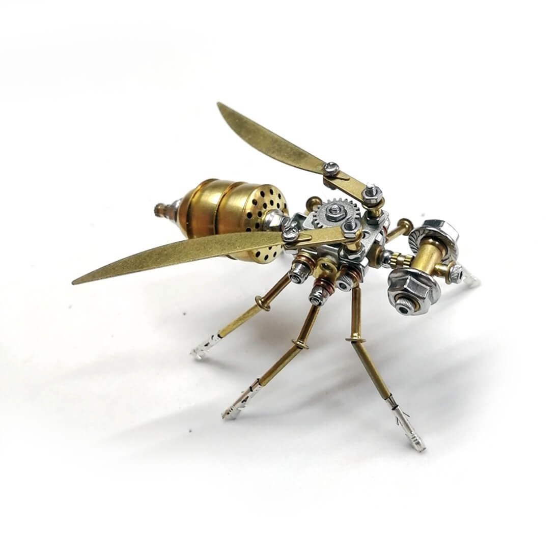 3D DIY Steampunk Mechanical Insect Metal Assembly Model (100+PCS)