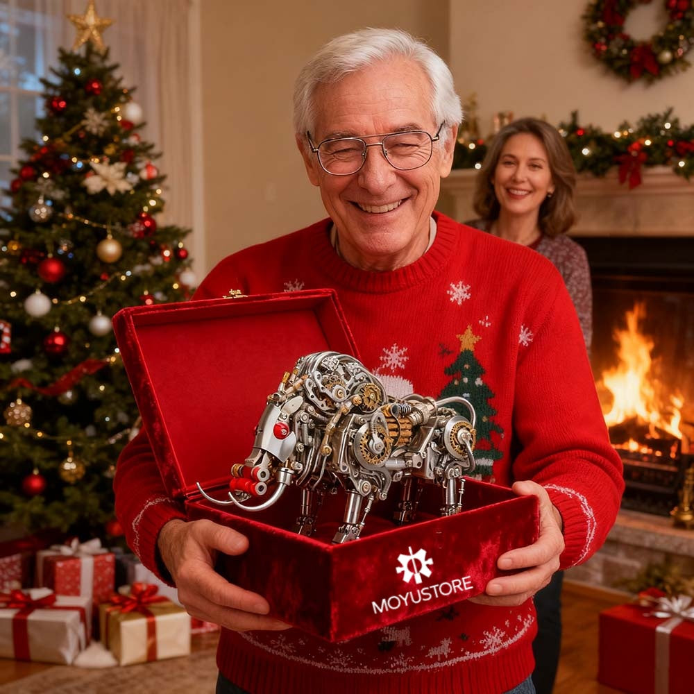 Wild Boar with Iron Tusk 3D Metal Model Kit for Adults Difficult Puzzle  (1100PCS)