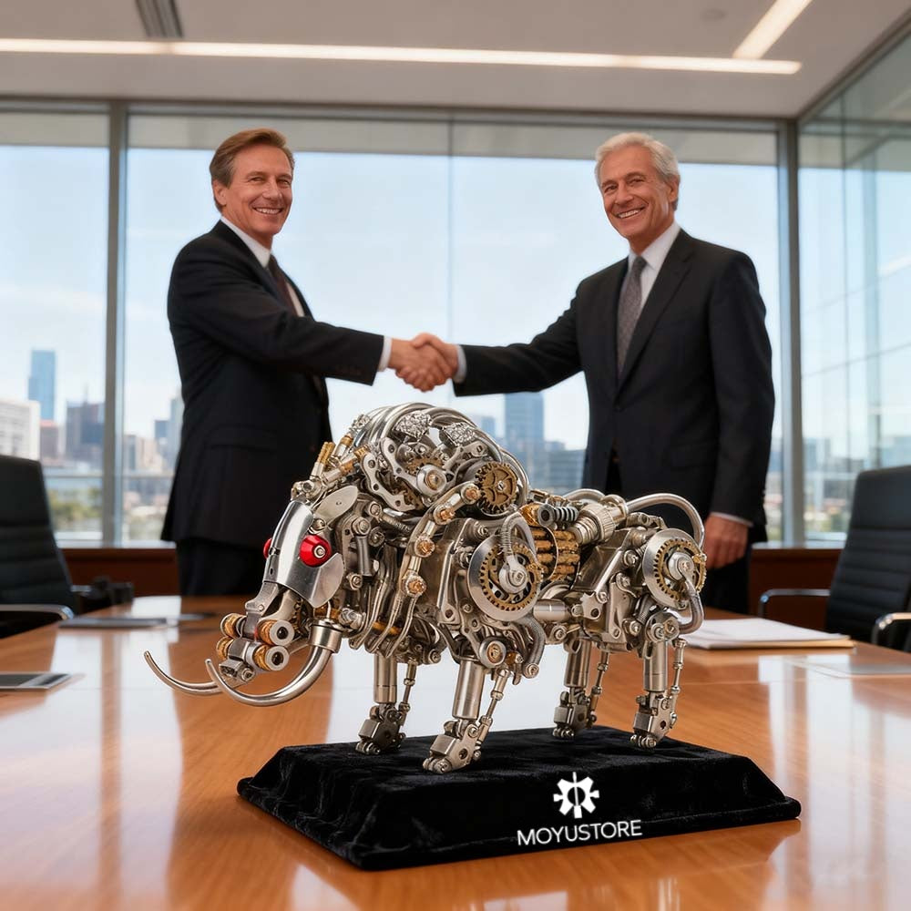 Wild Boar with Iron Tusk 3D Metal Model Kit for Adults Difficult Puzzle  (1100PCS)