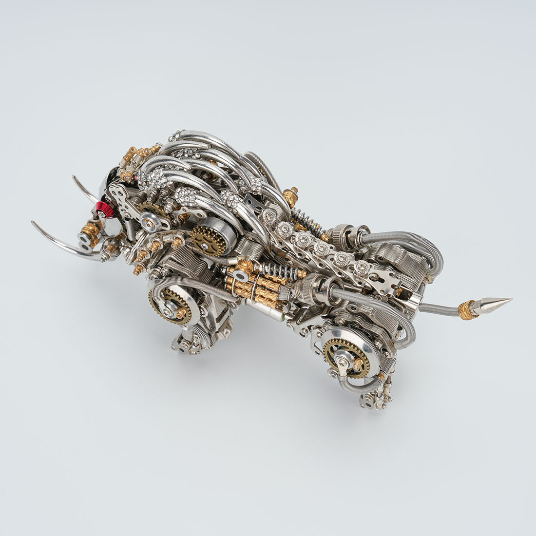 Wild Boar with Iron Tusk 3D Metal Model Kit for Adults Difficult Puzzle  (1100PCS)