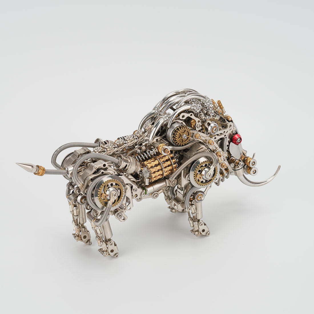 Wild Boar with Iron Tusk 3D Metal Model Kit for Adults Difficult Puzzle  (1100PCS)