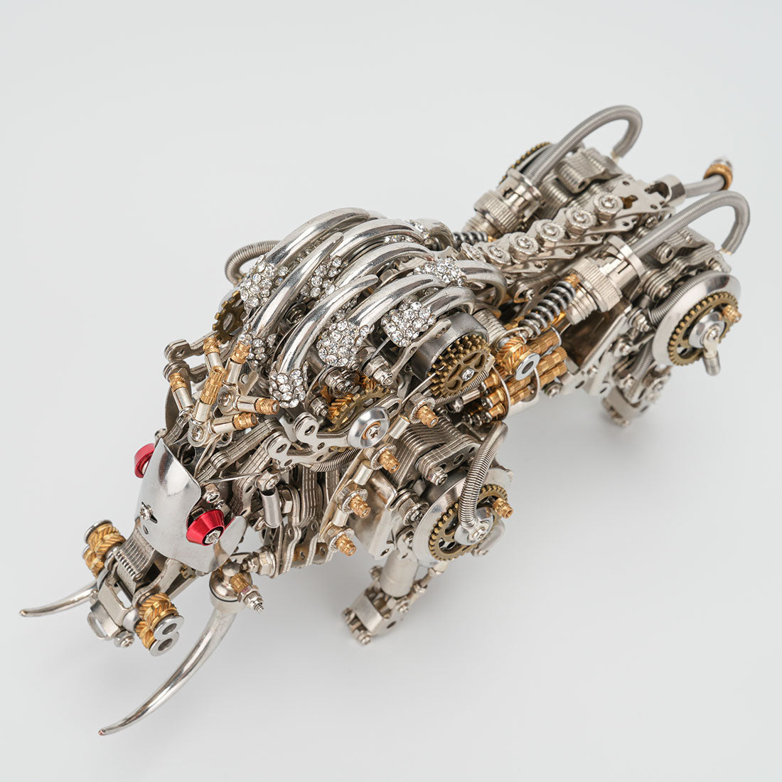 Wild Boar with Iron Tusk 3D Metal Model Kit for Adults Difficult Puzzle  (1100PCS)