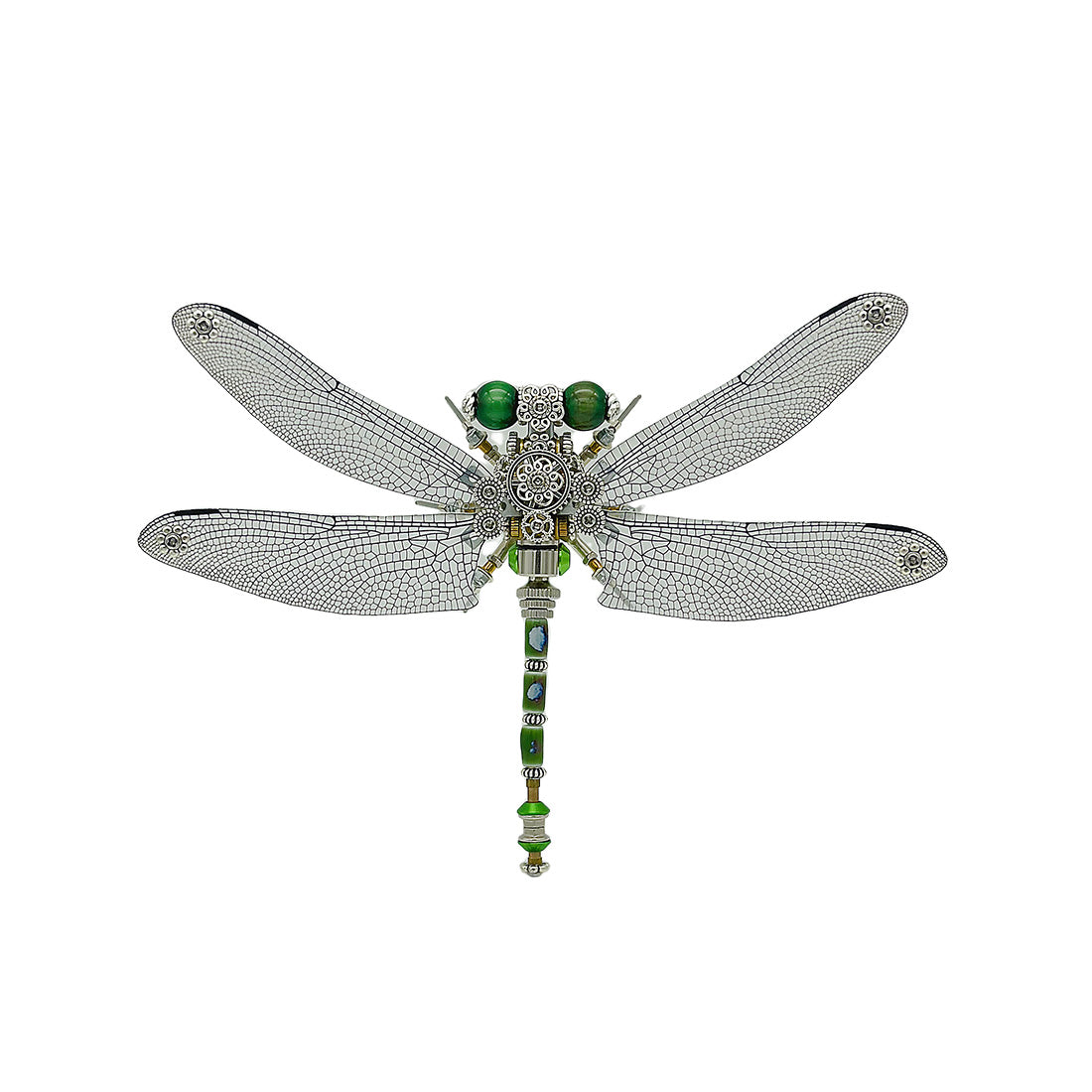 3pcs/set Steampunk Dragonfly 3D Metal Puzzle for Adults